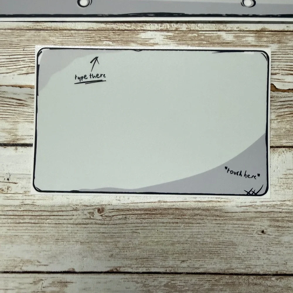 dbrand MacBook Neo Skin Set Unisex OS Grey 2D Sketch Hand-Drawn Vinyl Wrap 3646